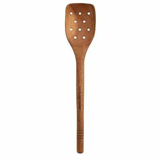 Food Network Acacia Wood Slotted Spoon