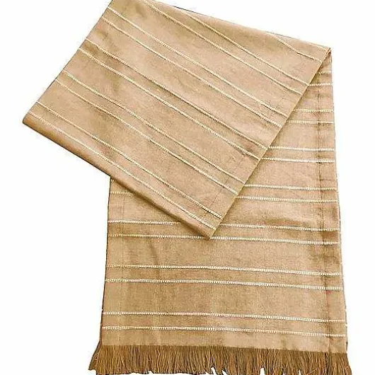 Food Network Almond Stripe Table Runner 72