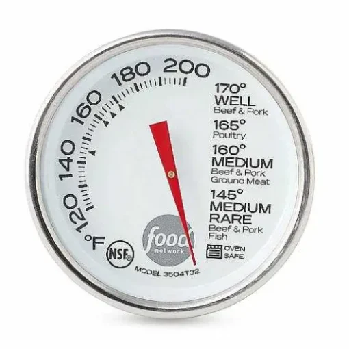 Food Network Analog Leave-In Meat Thermometer