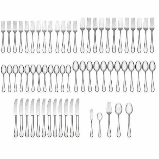 Food Network Astor 65-Pc. Flatware Set
