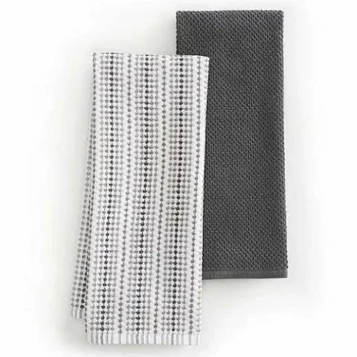 Food Network Awning Stripe Kitchen Towel 2-Pk.