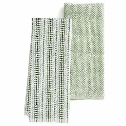 Food Network Awning Stripe Kitchen Towel 2-Pk.
