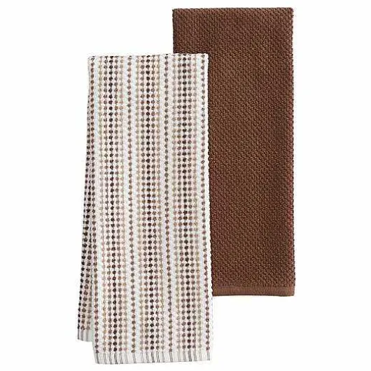 Food Network Awning Stripe Kitchen Towel 2-Pk.