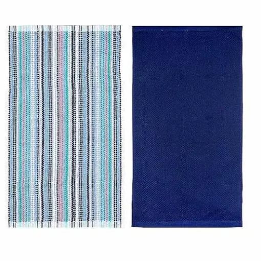 Food Network Awning Stripe Kitchen Towel 2-Pk.