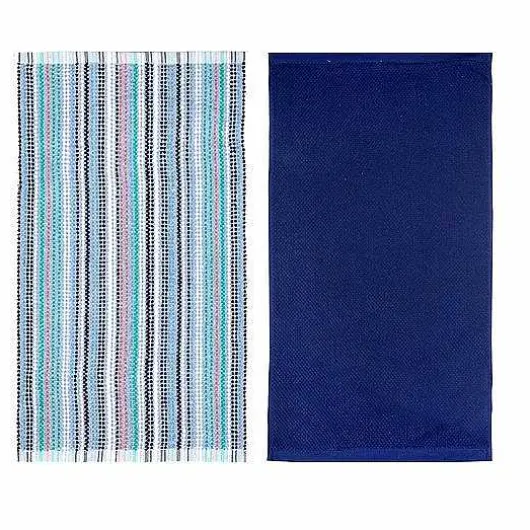 Food Network Awning Stripe Kitchen Towel 2-Pk.