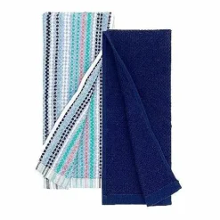 Food Network Awning Stripe Kitchen Towel 2-Pk.