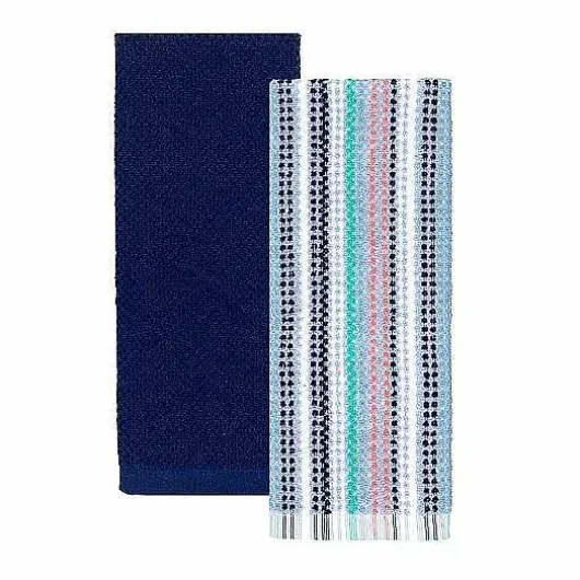 Food Network Awning Stripe Kitchen Towel 2-Pk.