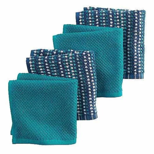 Food Network Awning Stripe Dishcloth 4-Pk.