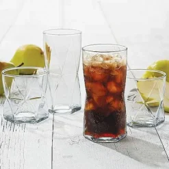Food Network Barlett 16-Pc. Drinkware Set