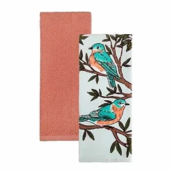 Food Network Blue Birds Kitchen Towel 2-Pk.