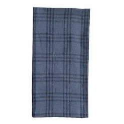 Food Network Blue Check Woven Dinner Napkin 4-Pk.