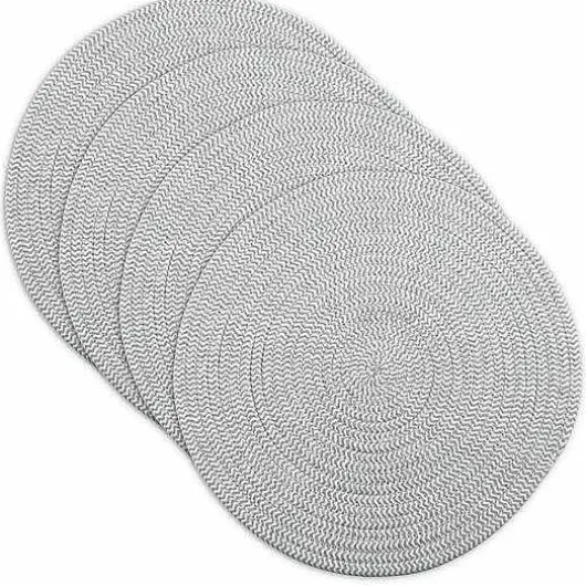 Food Network Braided Gray Placemat 4-Pk.
