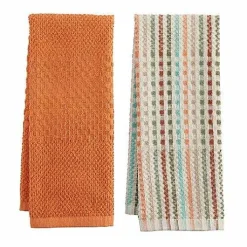 Food Network Broken Stripe Fall Kitchen Towel 2-Pk.