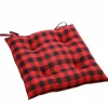 Food Network Buffalo Check Chair Pad