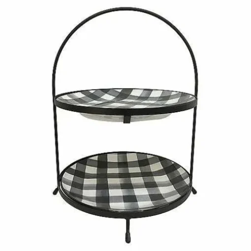 Food Network Buffalo Check 2-Tier Server