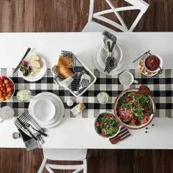 Food Network Buffalo Check Table Runner