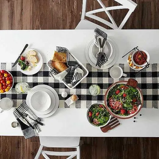 Food Network Buffalo Check Table Runner