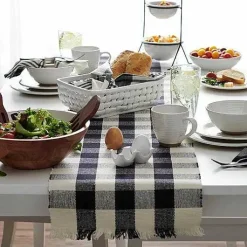 Food Network Buffalo Check Table Runner