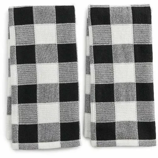 Food Network Buffalo Check Kitchen Towel 2-Pk.