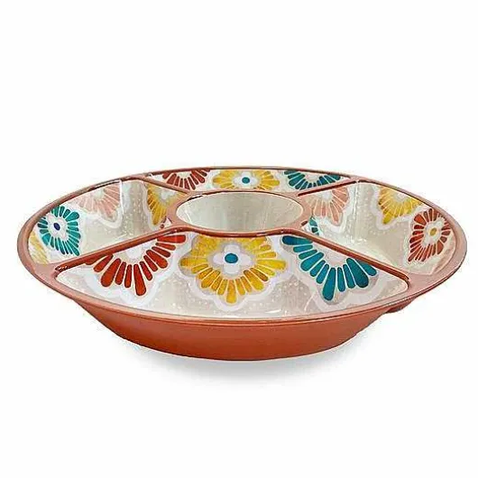 Food Network Casa Sol Chip & Dip Server