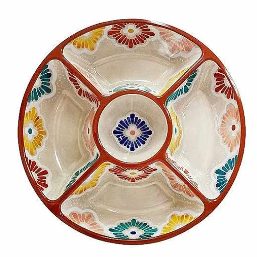 Food Network Casa Sol Chip & Dip Server