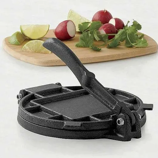 Food Network Cast-Iron Tortilla Press