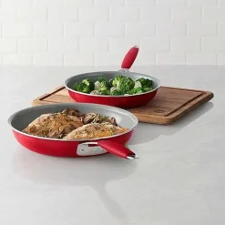 Food Network Ceramic Skillet Twin Pack