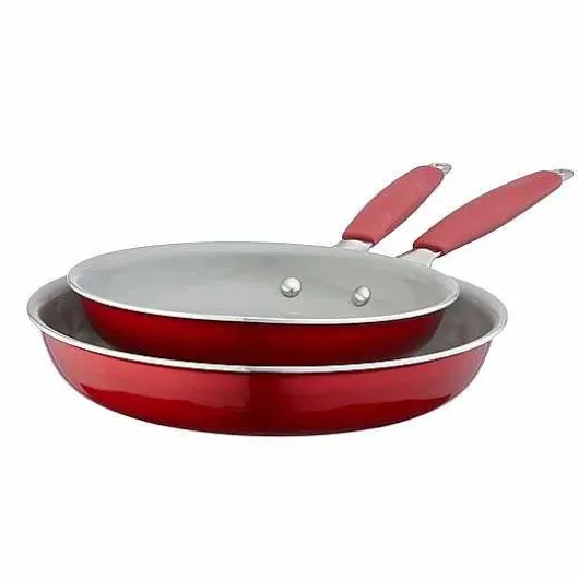 Food Network Ceramic Skillet Twin Pack