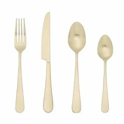 Food Network Classic Champagne 16-Pc. Flatware Set