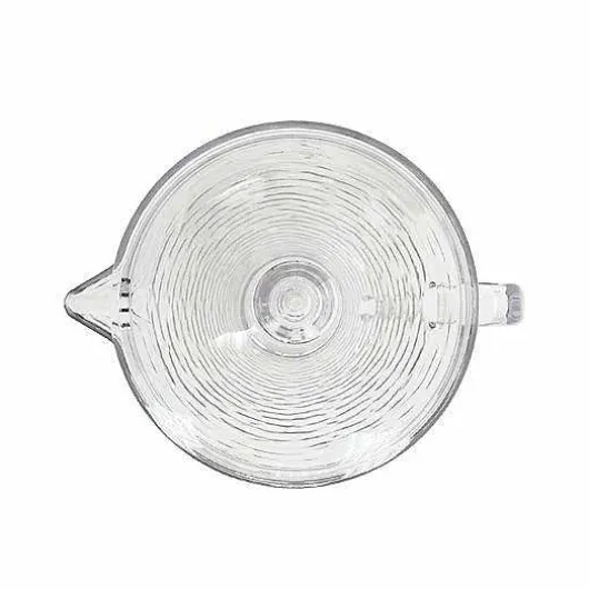 Food Network Clear Textured Acrylic Pitcher With Lid
