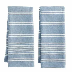 Food Network Dobby Stripe Kitchen Towel 2-Pk.