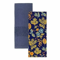 Food Network Fall Floral Print Kitchen Towel 2-Pk.