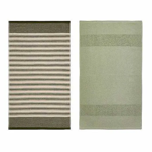 Food Network Farmhouse Stripe Kitchen Towel 2-Pk.