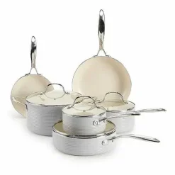 Food Network Farmstead 10-Pc. Nonstick Ceramic Cookware Set
