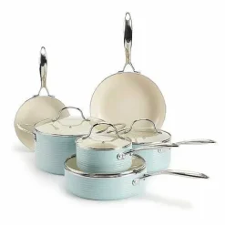 Food Network Farmstead 10-Pc. Nonstick Ceramic Cookware Set