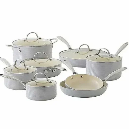 Food Network Farmstead 14-Pc. Nonstick Ceramic Cookware Set