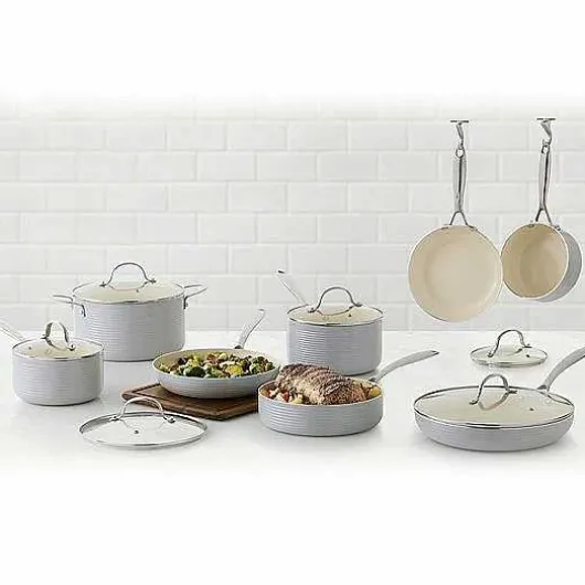 Food Network Farmstead 14-Pc. Nonstick Ceramic Cookware Set