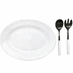 Food Network Farmstead Serving Platter & Utensil Set