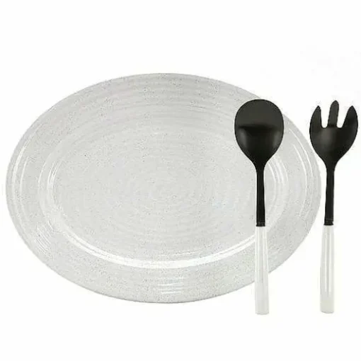 Food Network Farmstead Serving Platter & Utensil Set