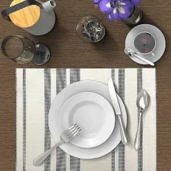 Food Network Farmstead Stripe Woven Placemat 4-Pk.