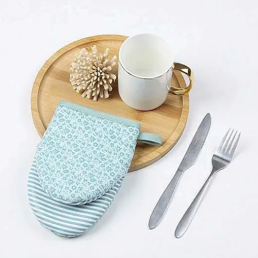 Food Network Floral Mini Oven Mitt