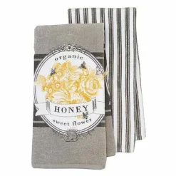 Food Network French Bistro Kitchen Towel 2-Pk.