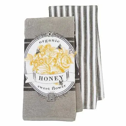 Food Network French Bistro Kitchen Towel 2-Pk.