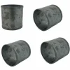 Food Network Galvanized Metal Napkin Ring 4-Pk.