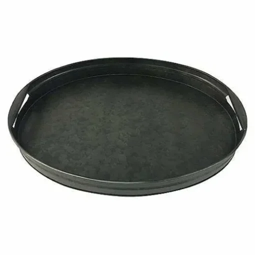 Food Network Galvanized Metal Serving Tray