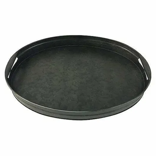 Food Network Galvanized Metal Serving Tray