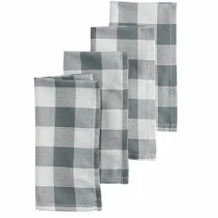 Food Network Gingham Dinner Napkin 4-Pk.