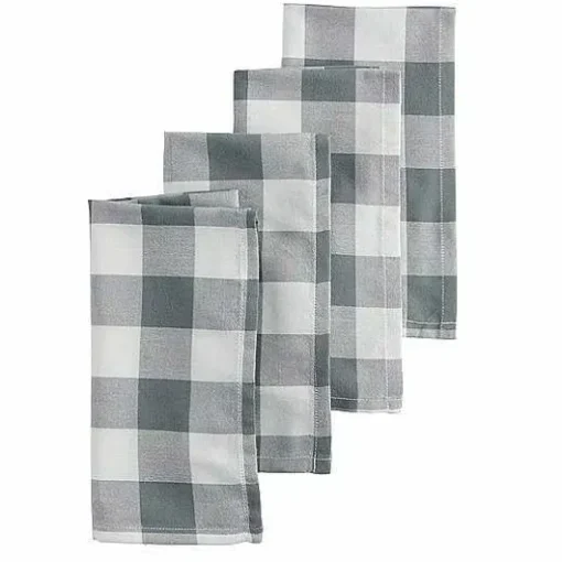 Food Network Gingham Dinner Napkin 4-Pk.