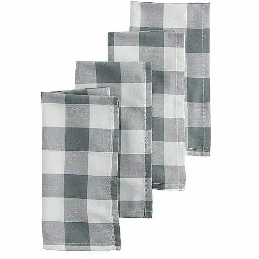Food Network Gingham Dinner Napkin 4-Pk.