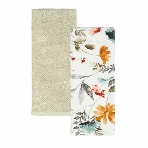 Food Network Growing Roots Floral Kitchen Towel 2-Pk.